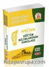 2018 KPSS Eğitim Bilimlerinin Parolası Çevir Konu Çevir Soru