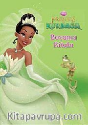 Prenses-Kurbağa Boyama Kitabı