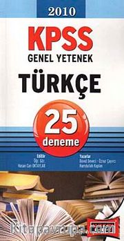 KPSS Genel Yetenek-Türkçe 25 Deneme