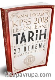 2018 KPSS Lise Önlisans Tarih Tamamı Çözümlü 27 Deneme 