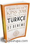 2018 KPSS Lise Önlisans Türkçe Tamamı Çözümlü 27 Deneme 