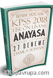 2018 KPSS Lise Önlisans Anayasa Tamamı Çözümlü 27 Deneme
