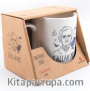 Kupa (Porselen) - Portreler Serisi - Edgar Allen Poe (PRT102)