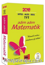 2018 KPSS ALES DGS TYT  İçin Adım Adım Matematik