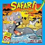 Safari Dostları Çıkartma Kitabı