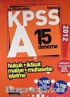 2012 Kılavuz KPSS A 15 Deneme & Hukuk-İktisat-Maliye-Muhasebe-İşletme