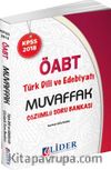 2018 KPSS ÖABT Muvaffak Türk Dili ve Edebiyatı Çözümlü Soru Bankası