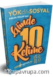 YÖKDİL Sosyal Günde 10 Kelime Cep Kitabı 