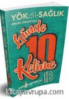 YÖKDİL Sağlık Günde 10 Kelime Cep Kitabı 