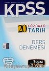 KPSS Genel Yetenek-Genel Kültür 20 Çözümlü Tarih Ders Denemesi