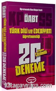 ÖABT Türk Dili ve Edebiyatı Öğretmenliği Tamamı Çözümlü 20 Deneme