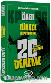 ÖABT Türkçe Öğretmenliği Tamamı Çözümlü 20 Deneme