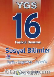 YGS 16 Fasikül Deneme Sosyal Bilimler Tarih-Coğrafya-Felsefe