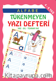 Alfabe Tükenmeyen Yazı Defteri  