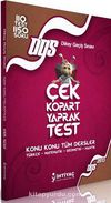 2013 DGS Çek Kopart Yaprak Test