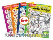 Highlights Hidden Pictures Puzzles (Gizli Resimler) 4'lü Set