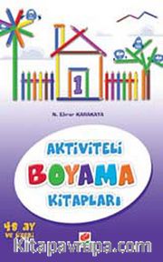 Aktiviteli Boyama Kitapları -1
