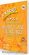 2018 KPSS A Borçlar Hukuku Konu Anlatımlı Kitap