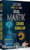 2018 KPSS ALES DGS Sözel Mantık Tamamı Çözümlü Çıkmış Sorular