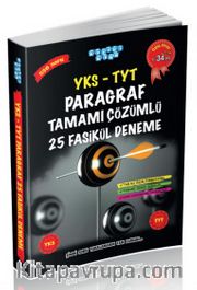 YKS-TYT Paragraf Tamamı Çözümlü 25 Fasikül Deneme
