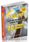 YKS-AYT Türk Dili ve Edebiyatı Tamamı Çözümlü 10 Deneme Sınavı