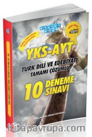 YKS-AYT Türk Dili ve Edebiyatı Tamamı Çözümlü 10 Deneme Sınavı