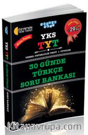 YKS-TYT Temel Yeterlilik Testi 1. Oturum 30 Günde Türkçe Soru Bankası