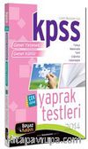 2014 KPSS Genel Yetenek Genel Kültür Yaprak Test (Lisans Mezunları İçin)