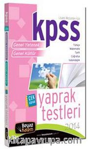 2014 KPSS Genel Yetenek Genel Kültür Yaprak Test (Lisans Mezunları İçin)