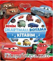 Disney Arabalar Benim Çıkartmalı Boyama Kitabım