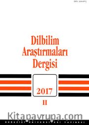 Dilbilim Araştırmaları Dergisi 2017 / 2