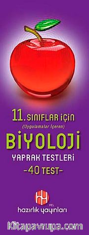11. Sınıf Biyoloji Yaprak Testleri 40 Test