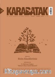 Karabatak İki Aylık Edebiyat ve Sanat Dergisi Ocak-Şubat 2018 Sayı:36