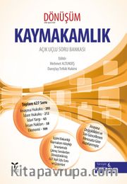 Dönüşüm Kaymakamlık  Açık Uçlu Soru Bankası