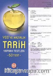 YGS'ye Hazırlık Tarih Yaprak Testleri (50 Test)