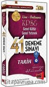 2014 KPSS Lise-Önlisans Genel Kültür Genel Yetenek Tarih 41 Deneme Sınavı