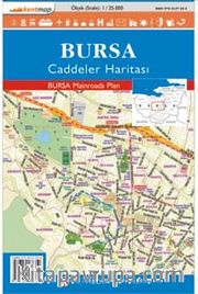 Bursa Caddeler Haritası