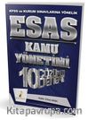 KPSS Esas Kamu Yönetimi 10 Çözümlü Deneme 