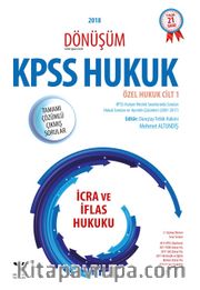KPSS Hukuk Dönüşüm İcra ve İflas Hukuku