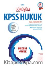 KPSS Hukuk Dönüşüm - Medeni Hukuk 