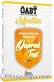 ÖABT Muallim İlköğretim Matematik Öğretmenliği Yaprak Test