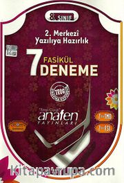 8. Sınıf 2. Merkezi Yazılıya Hazırlık 7 Fasikül Deneme