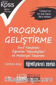2014 KPSS Eğitim Bilimleri Program Geliştirme Öğretiyoruz Serisi