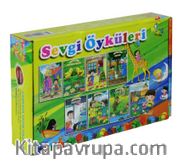 Sevgi Öyküleri Seti (8 Kitap+Soru Kitapçığı) 