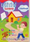 Eğitici Boyama Çıkartmalı (Mor)