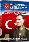 Milli Savunma Üniversitesi Askeri Öğrenci Sınavına Hazırlık 10 Deneme Sınavı