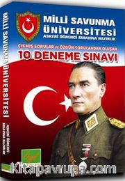 Milli Savunma Üniversitesi Askeri Öğrenci Sınavına Hazırlık 10 Deneme Sınavı