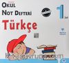 1. Sınıf Okul Not Defteri Türkçe