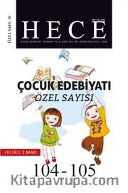 Sayı:104-105-Ağustos-Eylül 2005-Hece Aylık Edebiyat Dergisi 