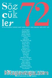 Sözcükler İki Aylık Edebiyat Dergisi Sayı:72 Mart-Nisan 2018